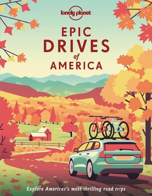Carte Lonely Planet Epic Road Trips of the Americas 