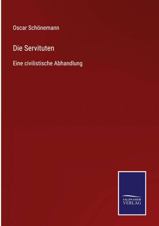 Knjiga Servituten Oscar Schönemann
