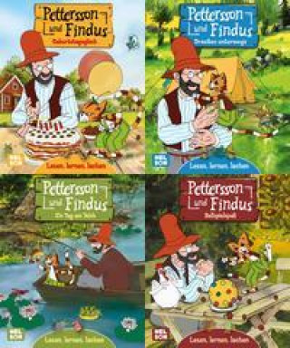 Könyv Nelson Mini-Bücher: 4er Pettersson und Findus 1-4 