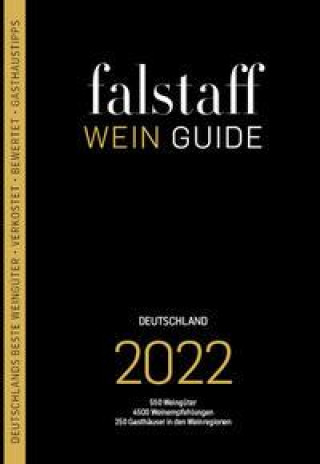 Książka falstaff Weinguide Deutschland 2022 Ulrich Sautter