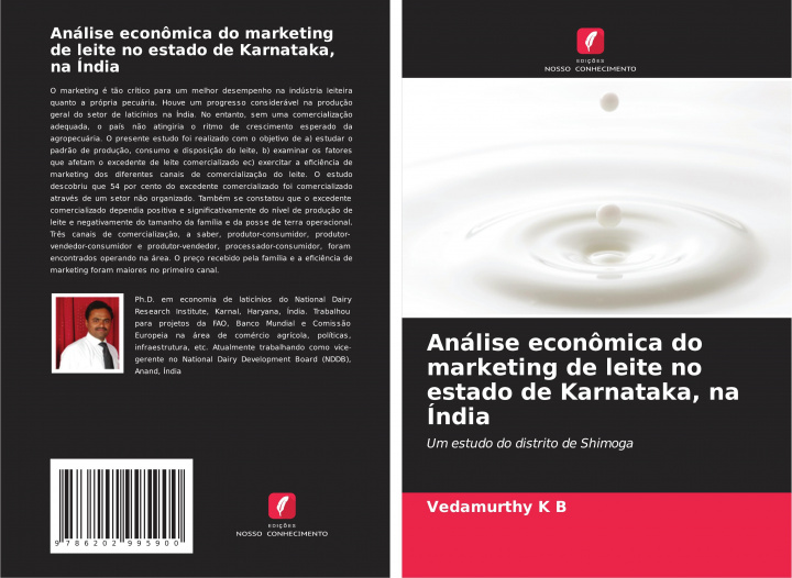 Book Análise econômica do marketing de leite no estado de Karnataka, na Índia 