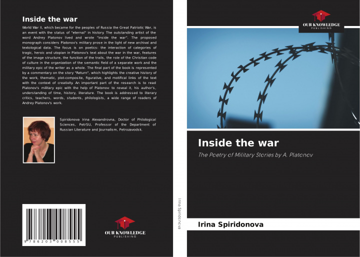 Knjiga Inside the war Irina Spiridonova