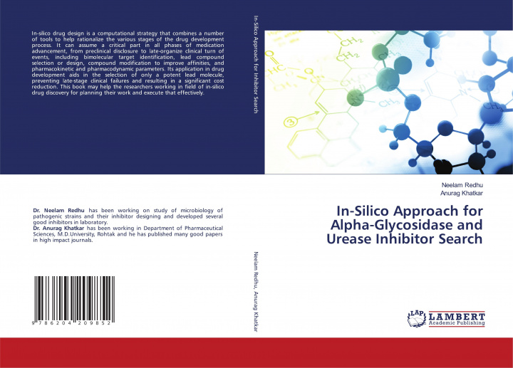 Könyv In-Silico Approach for Alpha-Glycosidase and Urease Inhibitor Search Anurag Khatkar