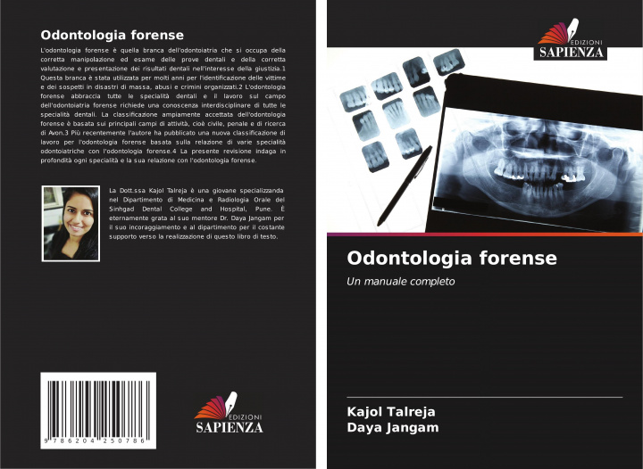 Knjiga Odontologia forense Daya Jangam