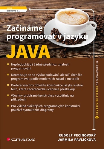 Carte Začínáme programovat v jazyku Java Rudolf Pecinovský