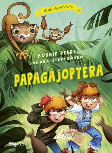 Kniha Klub objaviteľov 3 Papagájoptéra Sandra Steffensen Bobbie