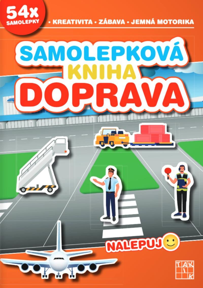 Book Samolepková kniha Doprava - Nalepuj 