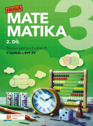 Kniha Hravá matematika 3 - přepracované vydání - pracovní sešit - 2. díl 