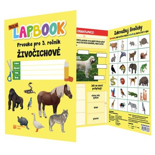 Kniha Školní lapbook: Prvouka - Živočichové 