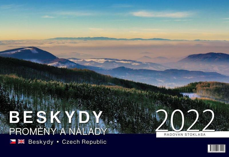 Kniha Kalendář 2022 - Beskydy/Proměny a nálady - nástěnný Radovan Stoklasa