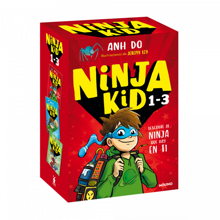 Carte Estuche Ninja Kid 1-2-3 ANH DO