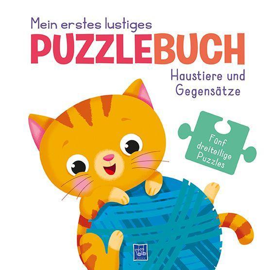 Carte Mein erstes lustige Puzzlebuch - Haustiere und Gegensätze 