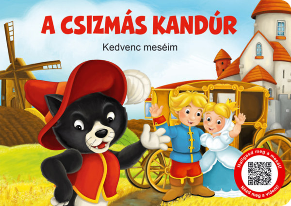 Książka A csizmás kandúr 