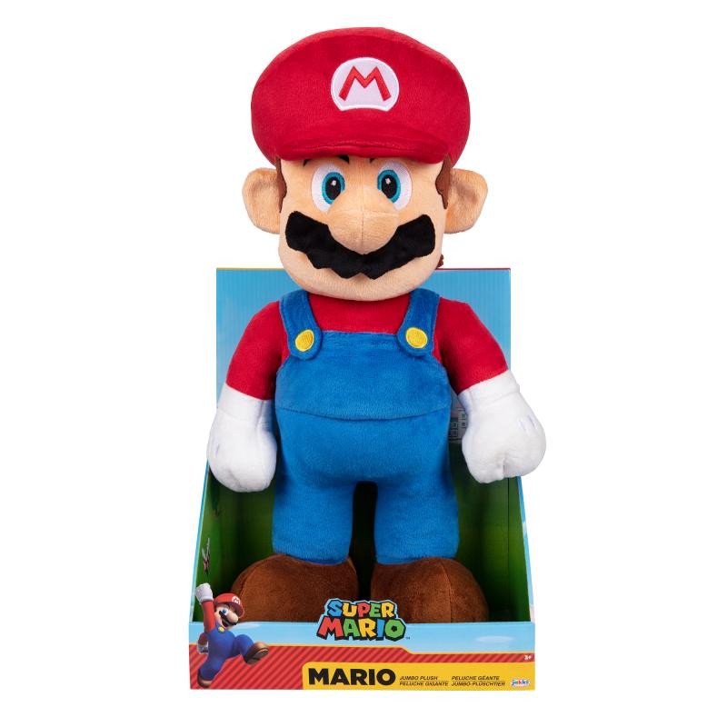 Játék Plyšák Super Mario - Mario, velikost Jumbo 30 cm 