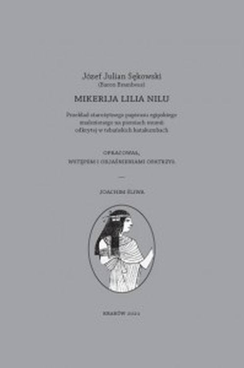 Könyv Mikerija lilia Nilu Józef Julian Sękowski