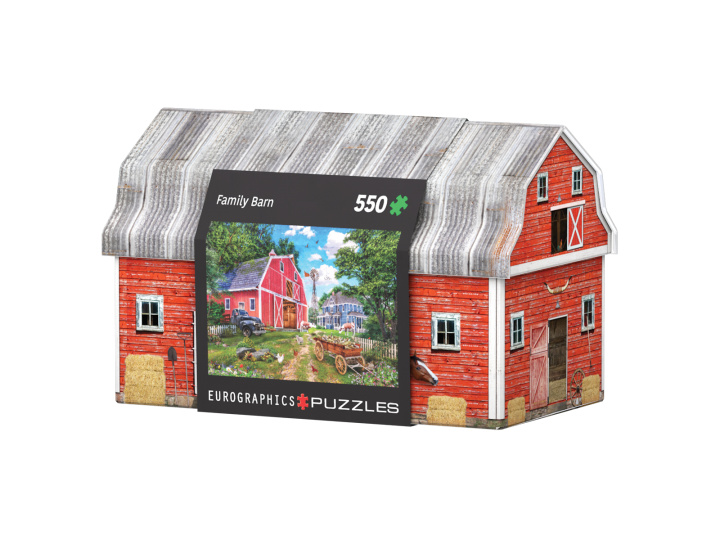 Jeu/jouet Family Farm Tin Eurographics