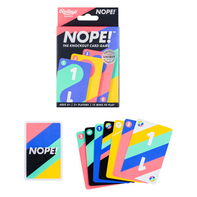 Joc / Jucărie Nope Card Game Ridley's Games