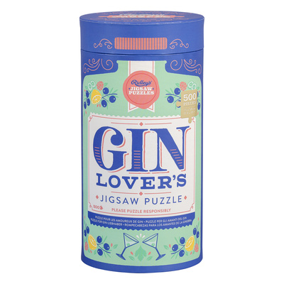 Kniha Gin Lover's 500 Piece Jigsaw Puzzle Ridley's Games
