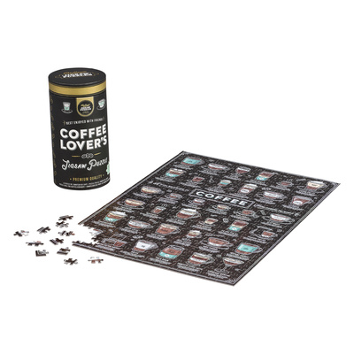 Könyv Coffee Lover's 500 Piece Jigsaw Puzzle in Canister Ridley's Games