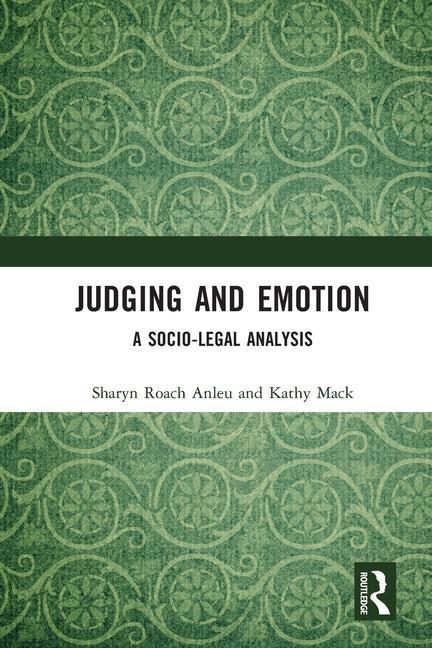 Carte Judging and Emotion Sharyn Roach Anleu