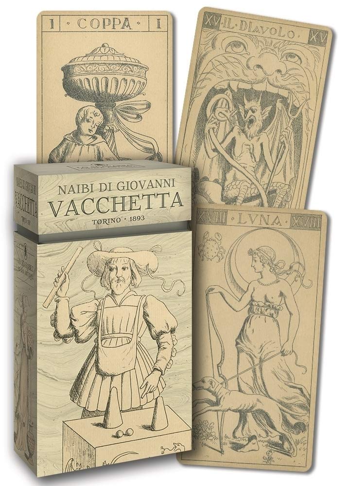 Materiale tipărite Tarot I Naibi Di Giovanni Vacchetta: Anima Antiqua I. Naibi Di Giovanni Vacchetta
