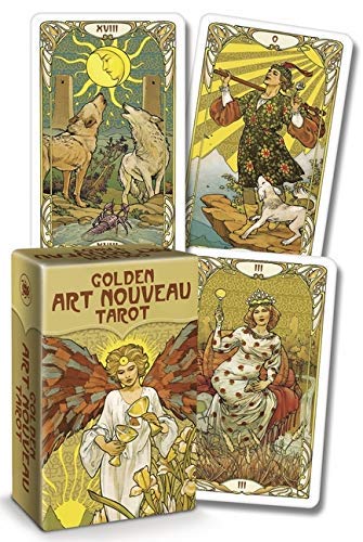 Printed items Golden Art Nouveau Tarot Mini Giulia F. Massaglia