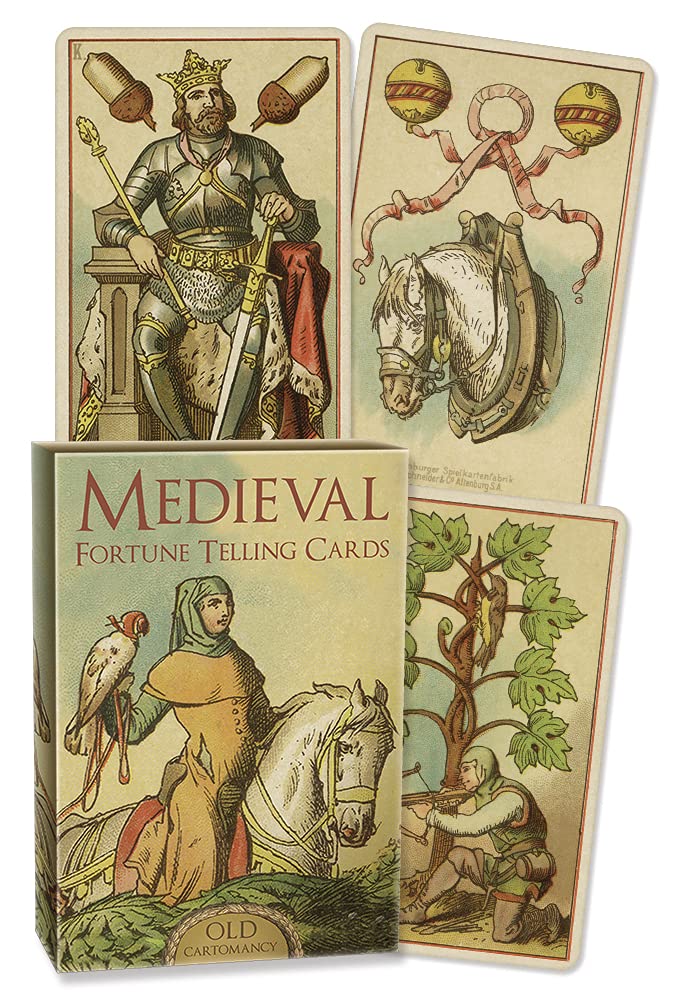 Materiale tipărite Medieval Fortune Telling Cards Lo Scarabeo