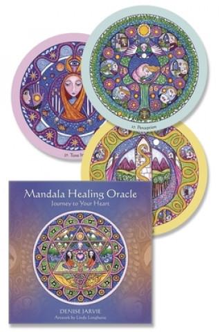 Játék Mandala Healing Oracle: Journey to Your Heart Denise Jarvie