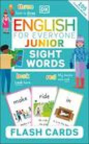 Játék English for Everyone Junior Sight Words Flash Cards: Learn 100 Essential Sight Words DK