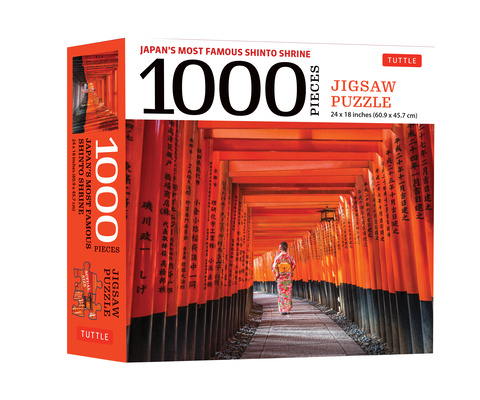 Könyv Japan's Most Famous Shinto Shrine - 1000 Piece Jigsaw Puzzle Tuttle Publishing