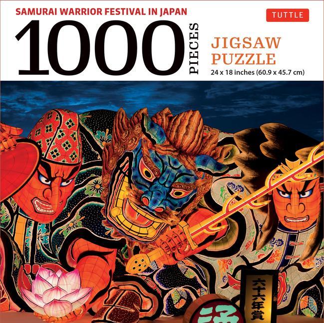 Carte Japan's Samurai Warrior Festival - 1000 Piece Jigsaw Puzzle Tuttle Publishing