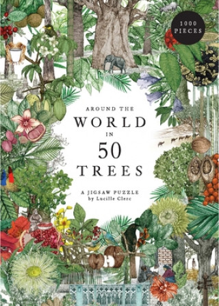 Játék Around the World in 50 Trees Jonathan Drori
