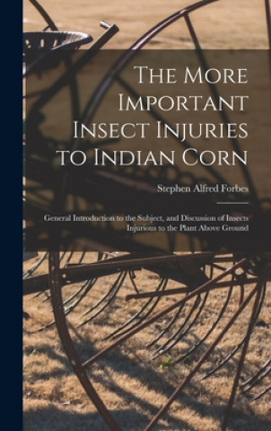 Książka More Important Insect Injuries to Indian Corn Stephen Alfred 1844-1930 Forbes