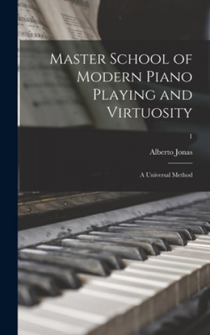 Książka Master School of Modern Piano Playing and Virtuosity; a Universal Method; 1 Alberto 1868- Jonas