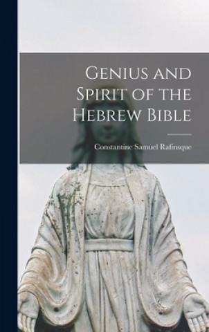 Carte Genius and Spirit of the Hebrew Bible Constantine Samuel 1783-1 Rafinsque