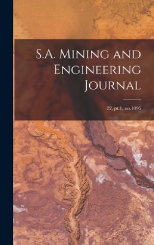 Knjiga S.A. Mining and Engineering Journal; 22, pt.1, no.1095 Anonymous