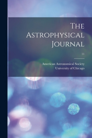 Книга Astrophysical Journal; 11 American Astronomical Society