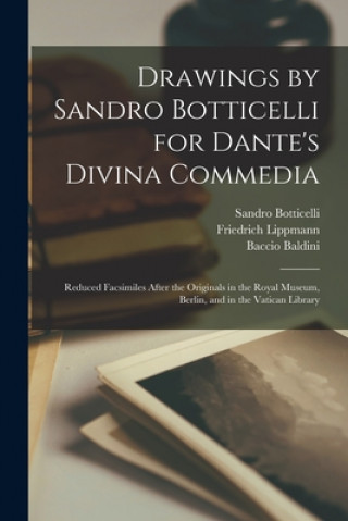 Kniha Drawings by Sandro Botticelli for Dante's Divina Commedia Sandro 1444 or 5-1510 Botticelli