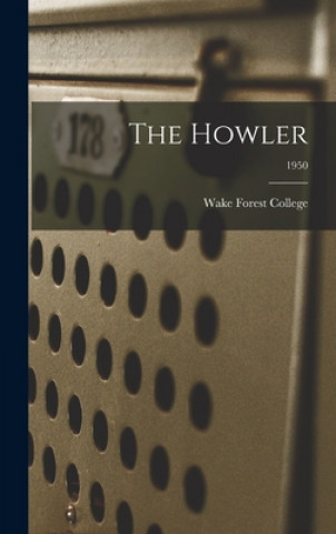 Knjiga The Howler; 1950 Wake Forest College