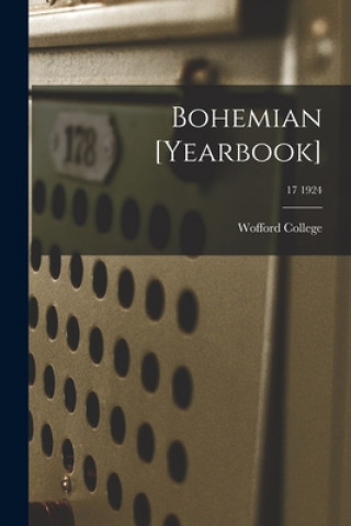 Kniha Bohemian [yearbook]; 17 1924 Wofford College