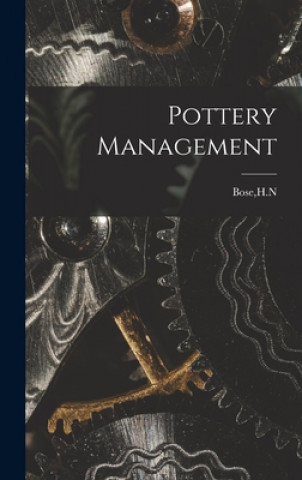 Kniha Pottery Management H. N. Bose