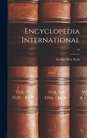 Knjiga Encyclopedia International; 10 Grolier New York