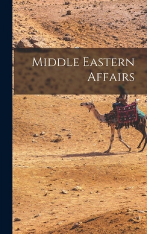 Knjiga Middle Eastern Affairs Anonymous