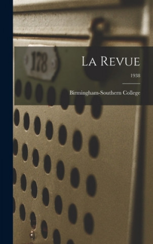 Knjiga La Revue; 1938 Birmingham-Southern College