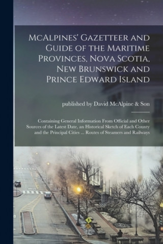 Książka McAlpines' Gazetteer and Guide of the Maritime Provinces, Nova Scotia, New Brunswick and Prince Edward Island [microform] Published by David McAlpine & Son