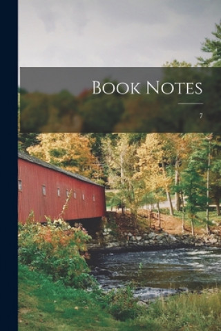 Knjiga Book Notes; 7 Anonymous