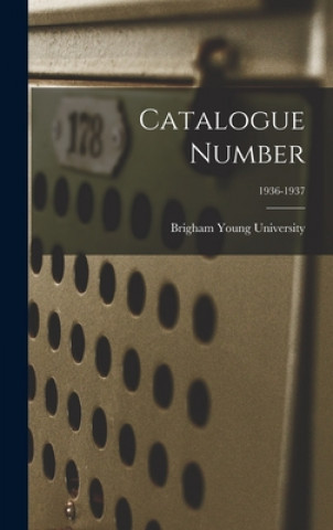 Carte Catalogue Number; 1936-1937 Brigham Young University