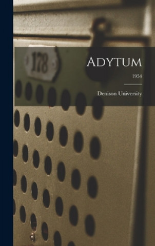 Knjiga Adytum; 1954 Denison University