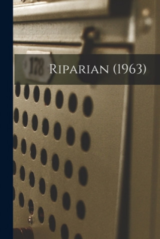 Knjiga Riparian (1963) Anonymous