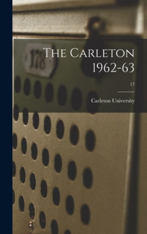 Kniha The Carleton 1962-63; 17 Carleton University
